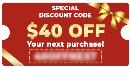 $40 OFF coupon