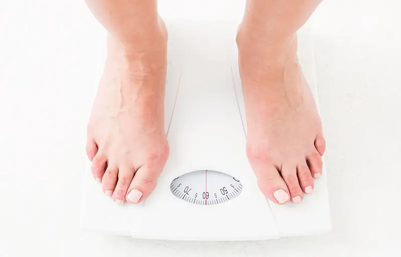 Scale moving in right direction